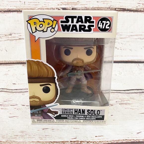 FUNKO Star Wars Concept Series Han Solo Funko Pop - Picture 1 of 5